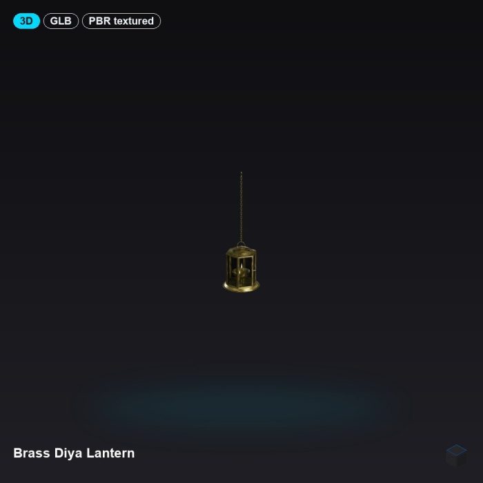 Brass Diya Lantern