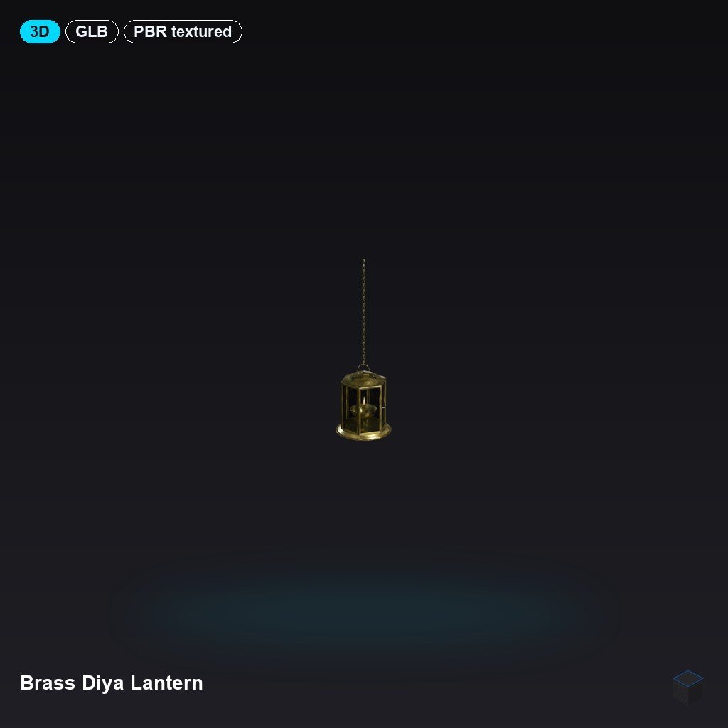 Brass Diya Lantern