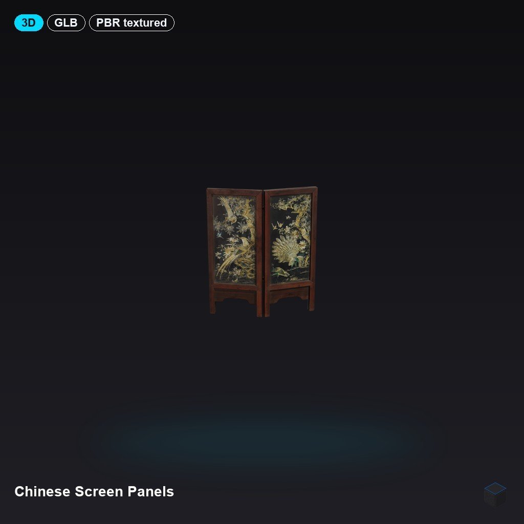 Chinese Screen Panels