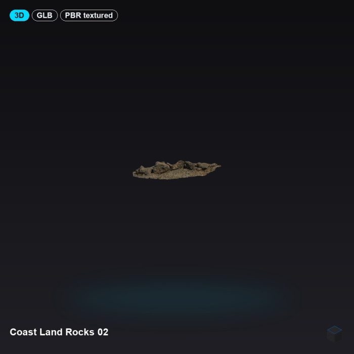 Coast Land Rocks 02