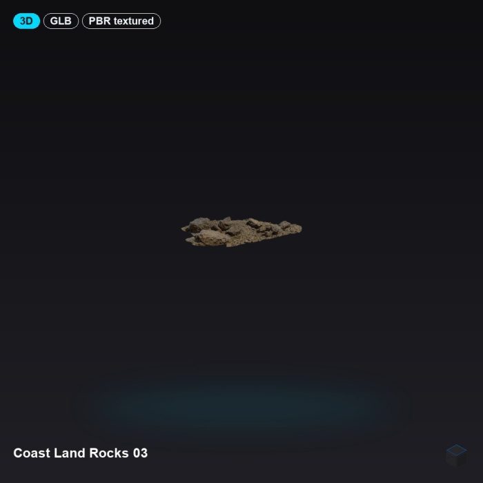 Coast Land Rocks 03