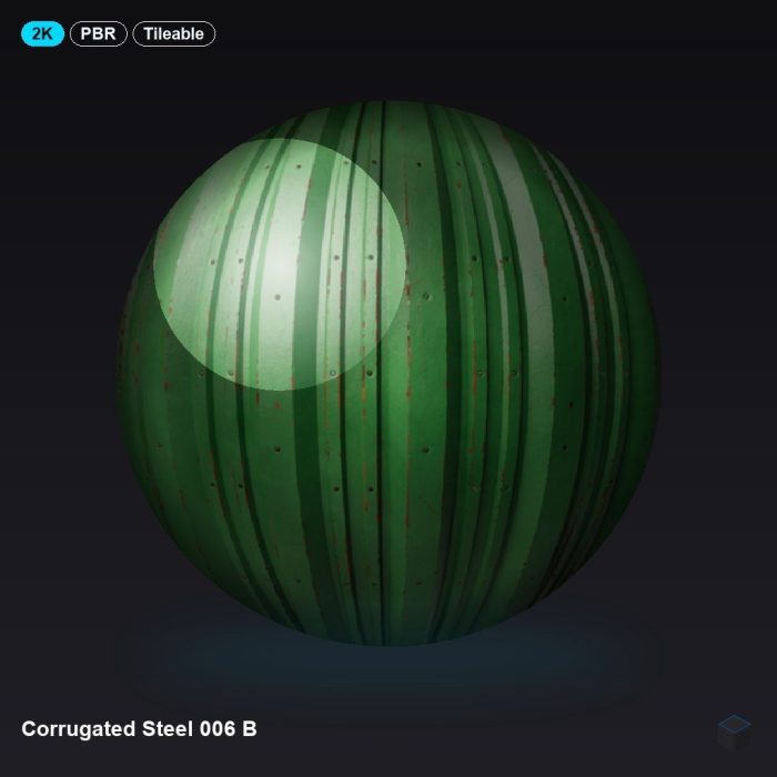 Corrugated Steel 006 B