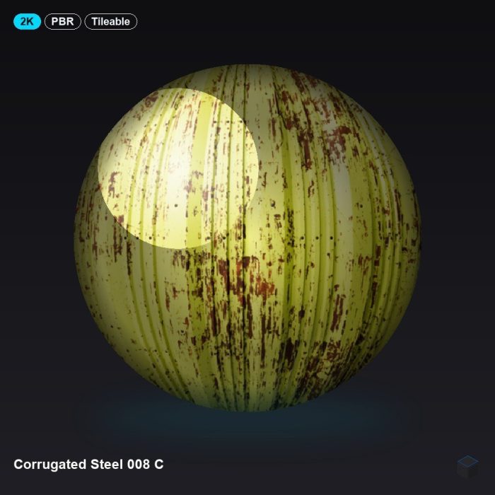 Corrugated Steel 008 C