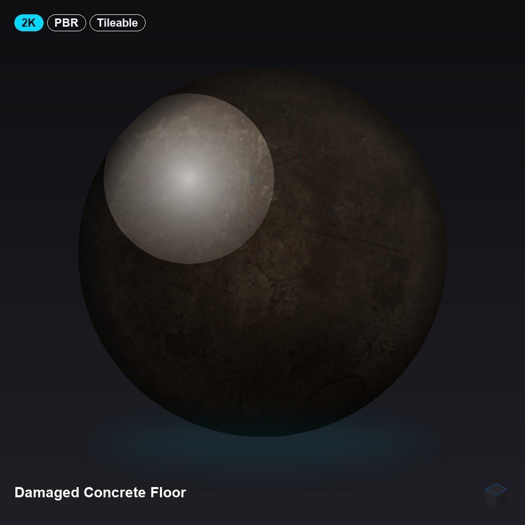 Damaged Concrete Floor