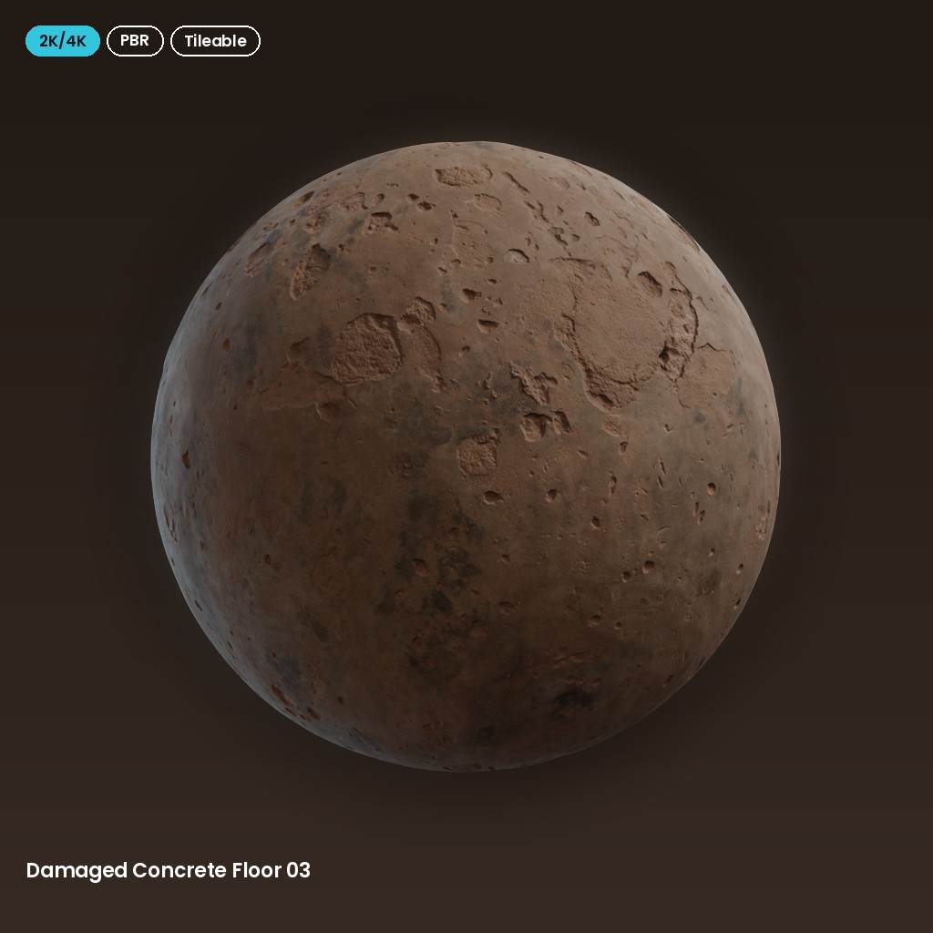 Damaged Concrete Floor 03