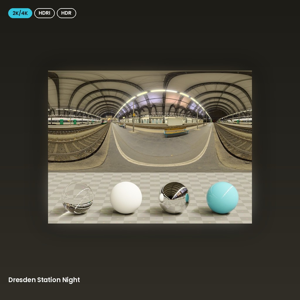 Dresden Station Night