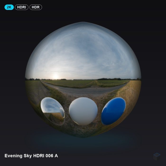 Evening Sky HDRI 006 A