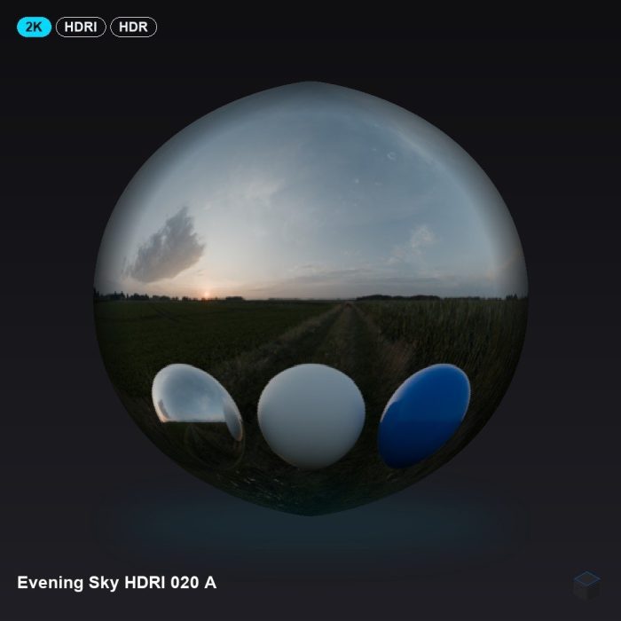 Evening Sky HDRI 020 A