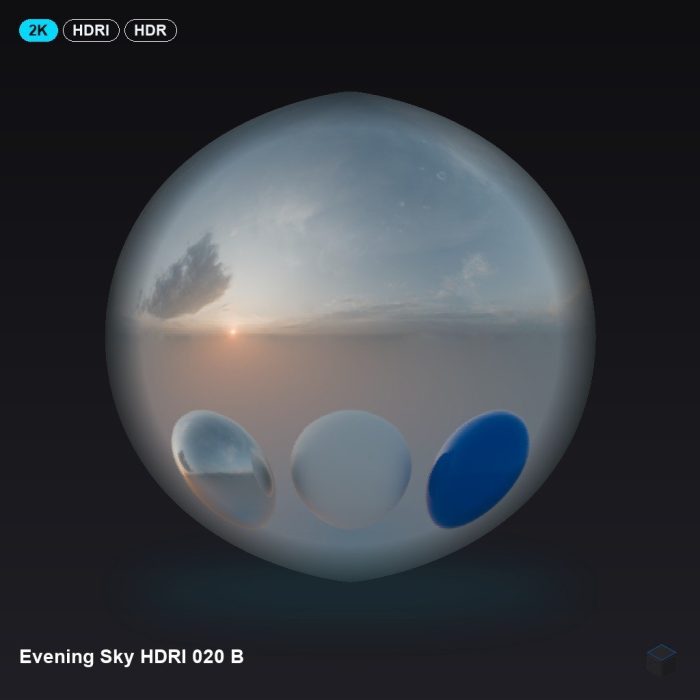 Evening Sky HDRI 020 B