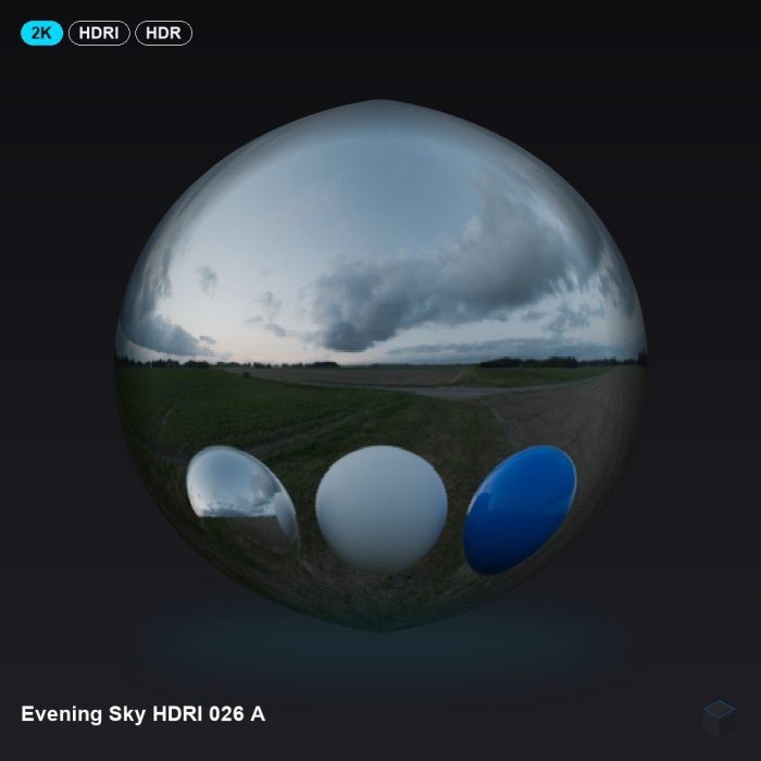 Evening Sky HDRI 026 A
