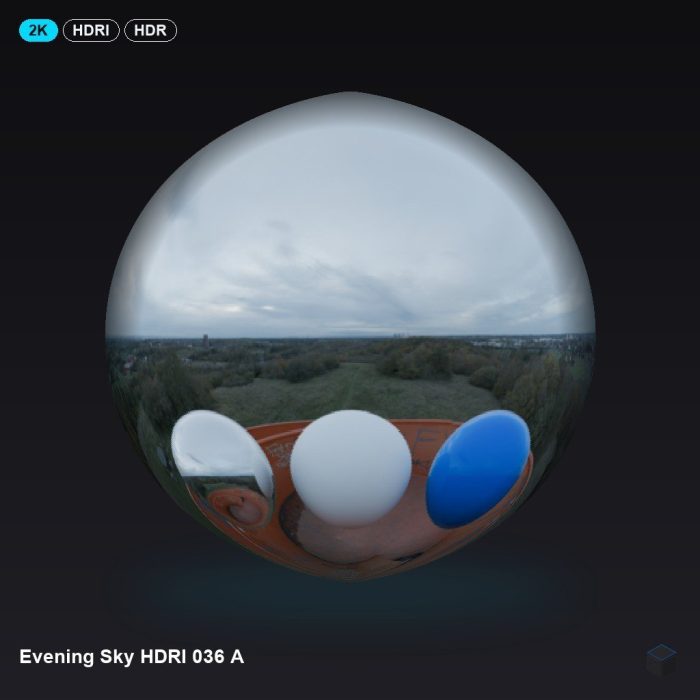 Evening Sky HDRI 036 A