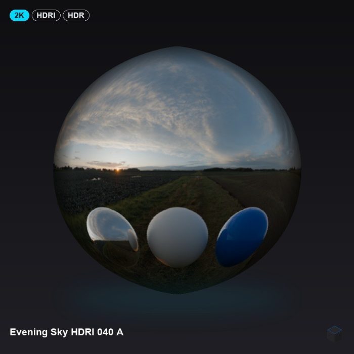 Evening Sky HDRI 040 A