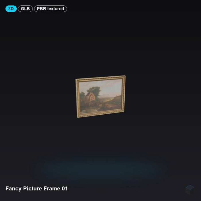 Fancy Picture Frame 01