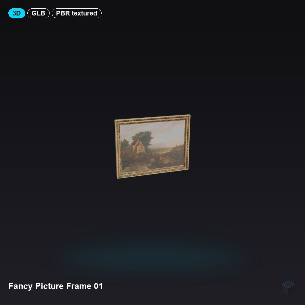 Fancy Picture Frame 01