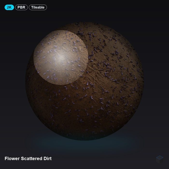 Flower Scattered Dirt