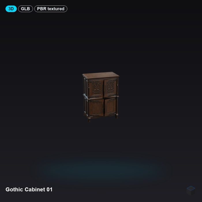 Gothic Cabinet 01