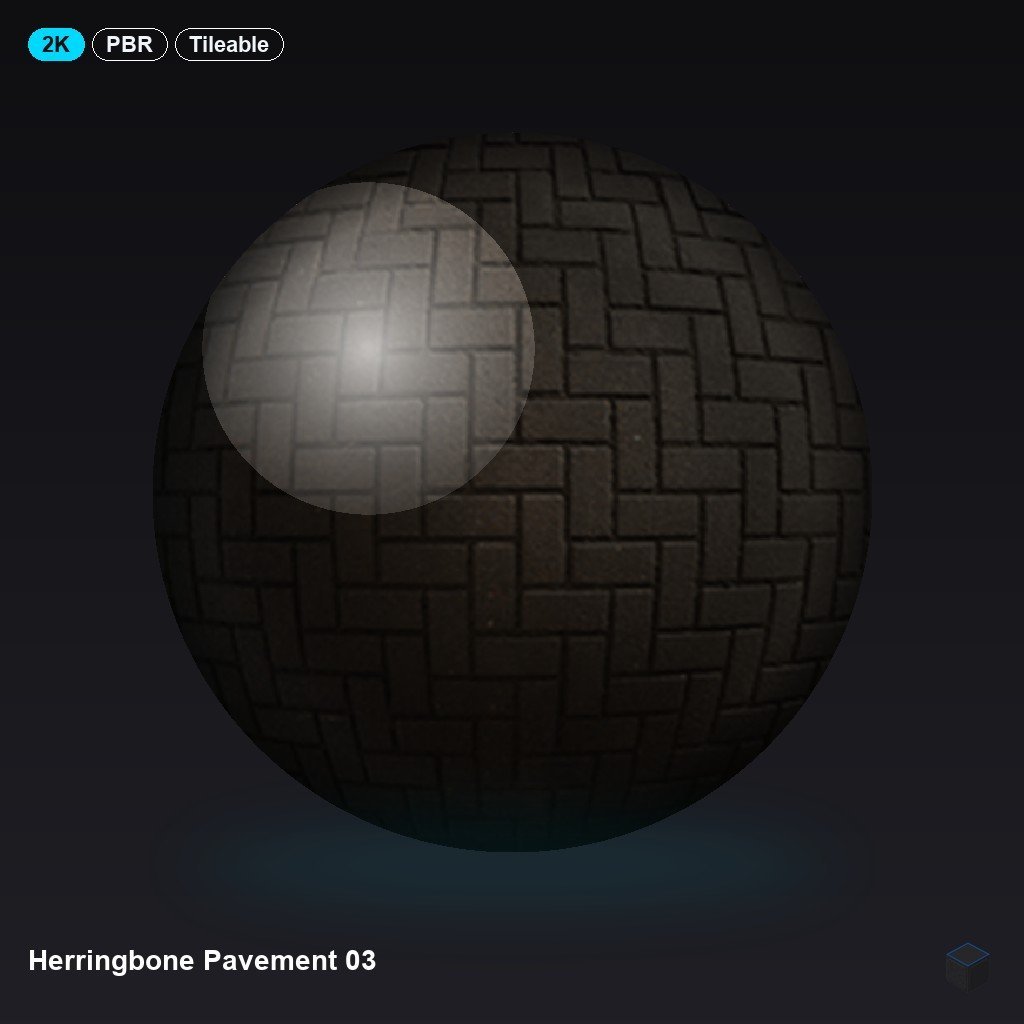 Herringbone Pavement 03