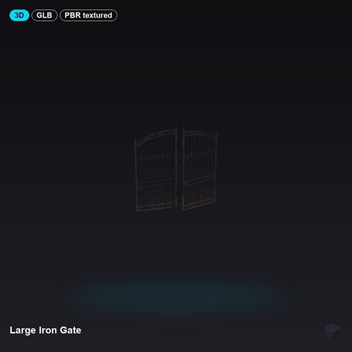Large Iron Gate