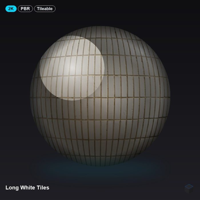 Long White Tiles