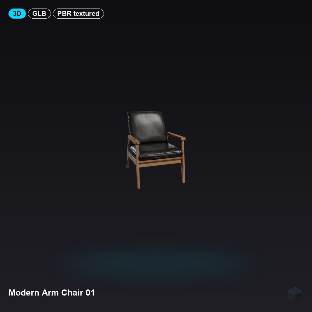 Modern Arm Chair 01