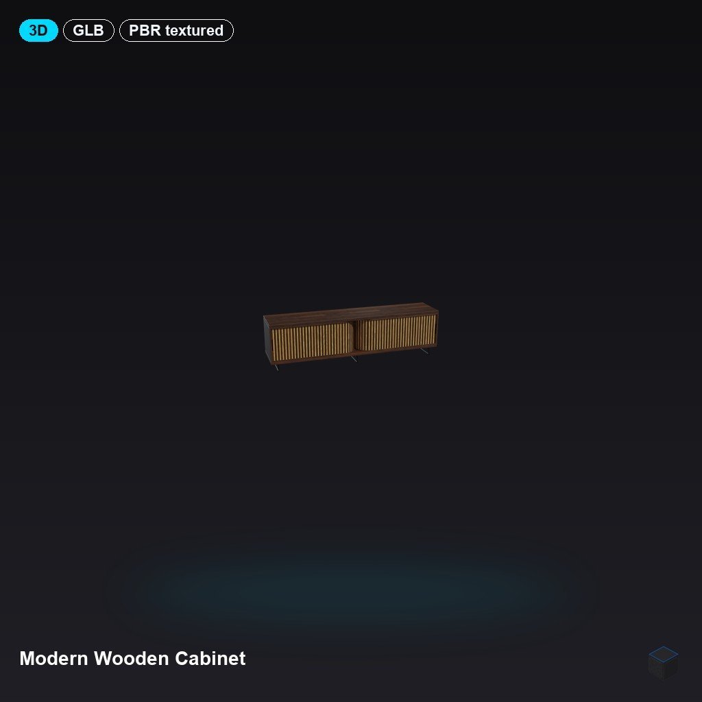 Modern Wooden Cabinet