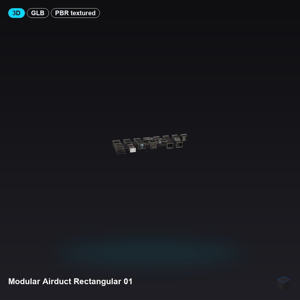 Modular Airduct Rectangular 01