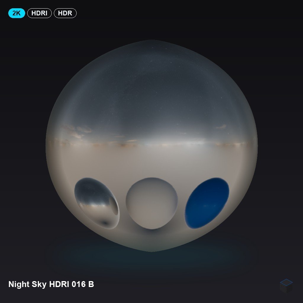 Night Sky HDRI 016 B
