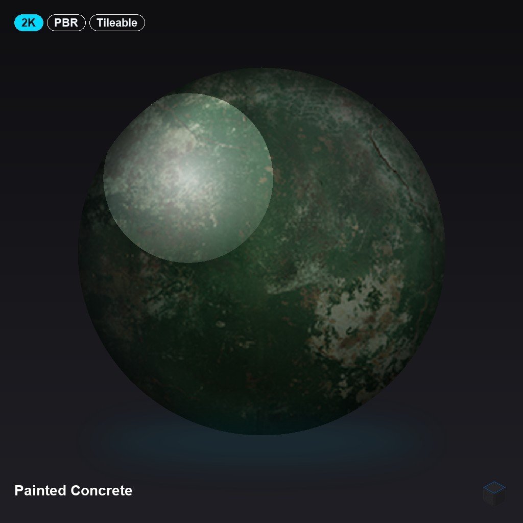 Painted Concrete