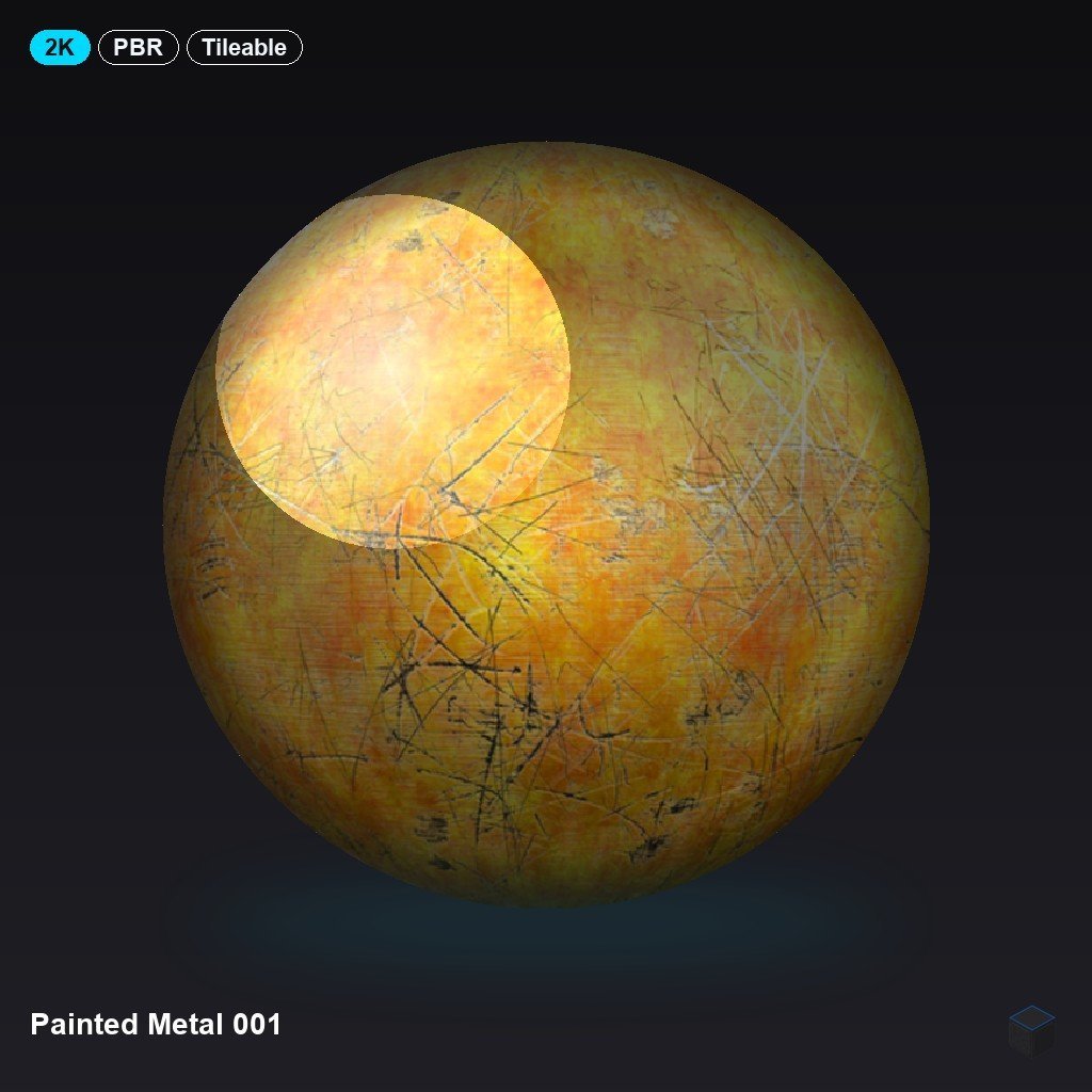 Painted Metal 001