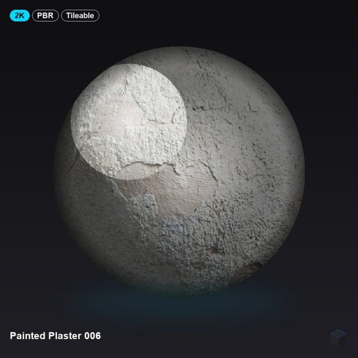 Painted Plaster 006