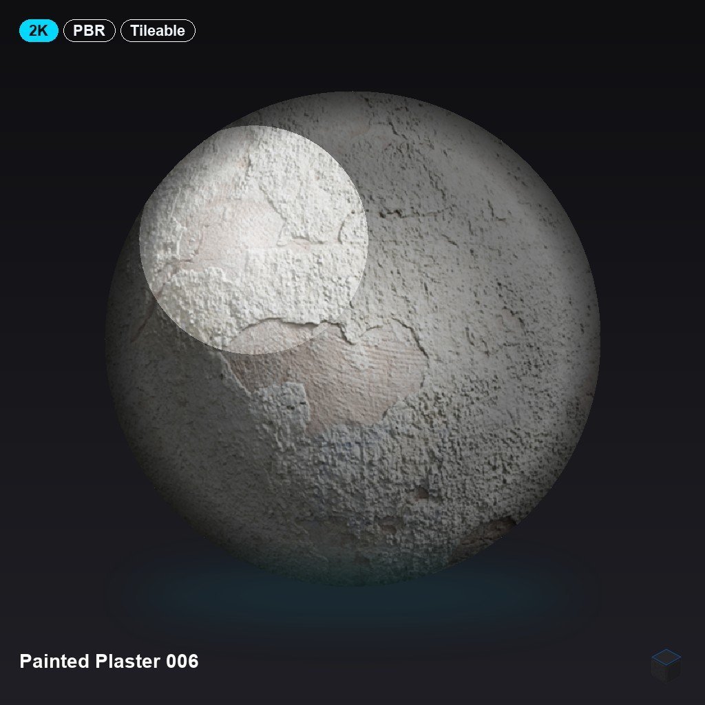 Painted Plaster 006