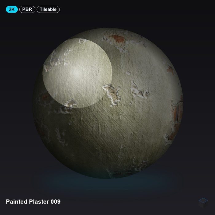 Painted Plaster 009