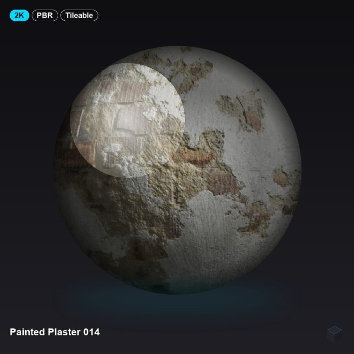 Painted Plaster 014