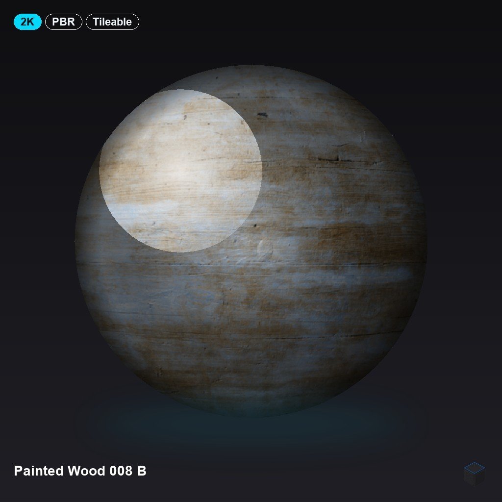 Painted Wood 008 B