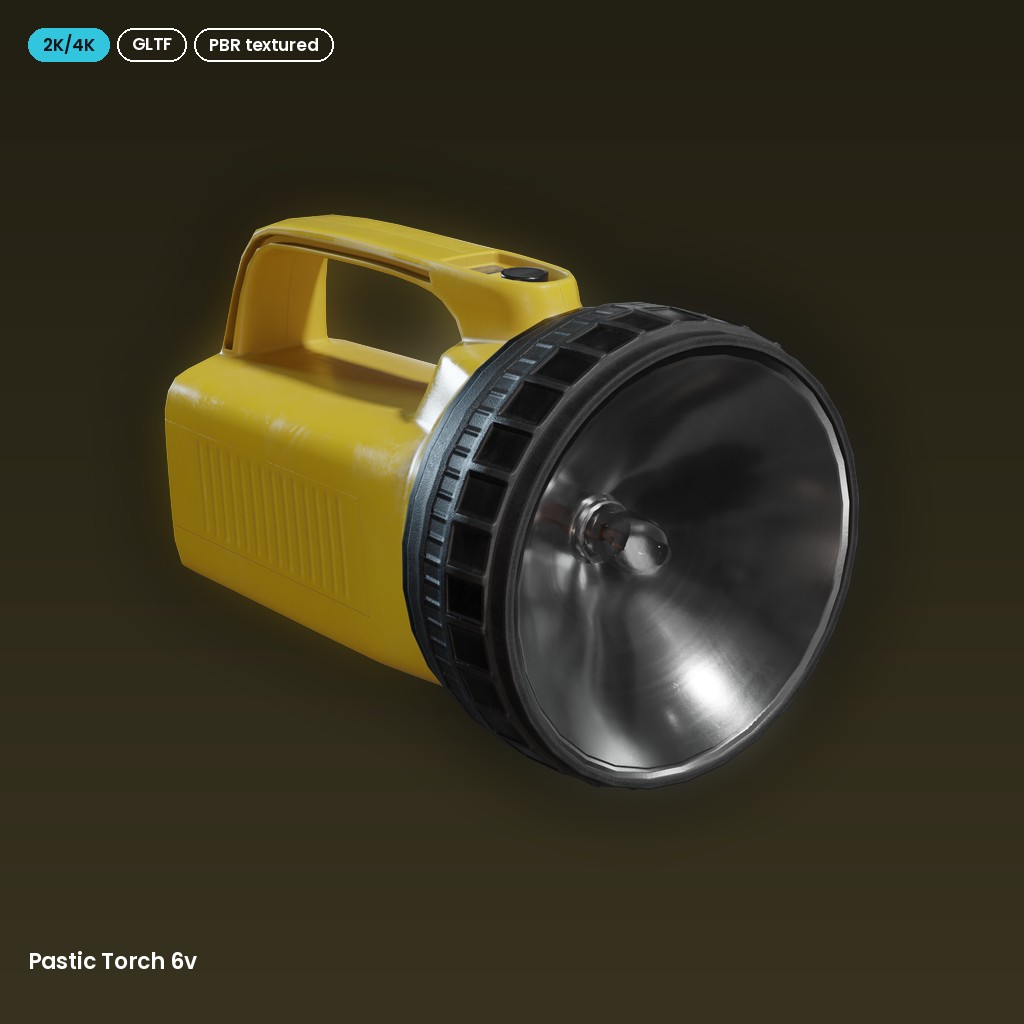 Pastic Torch 6v