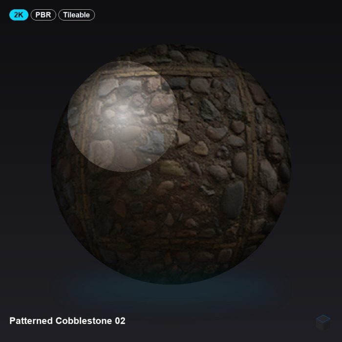 Patterned Cobblestone 02
