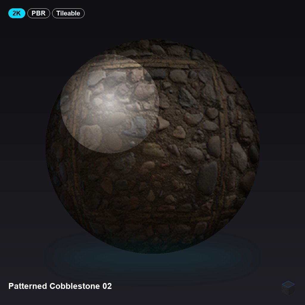 Patterned Cobblestone 02