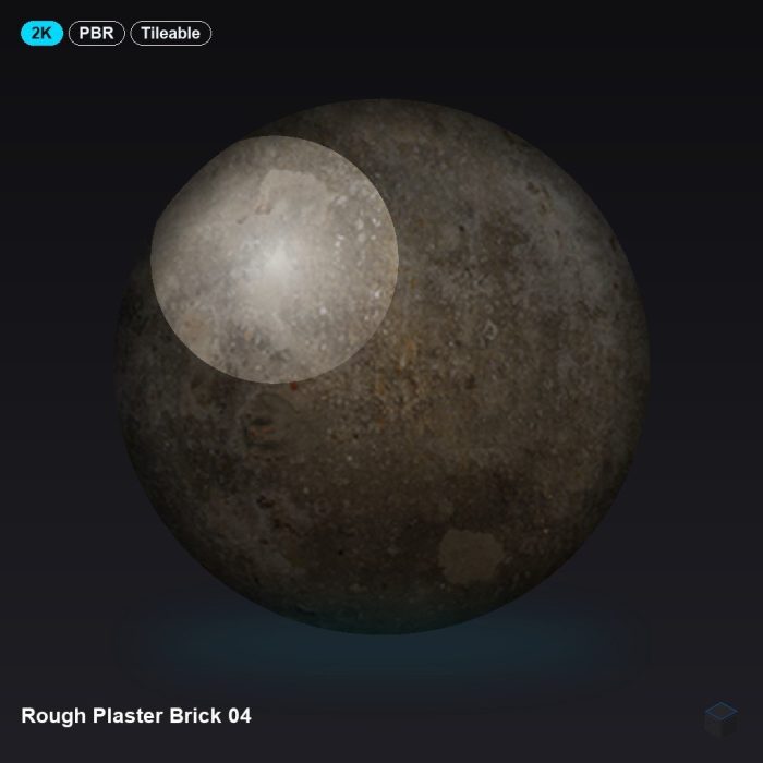 Rough Plaster Brick 04