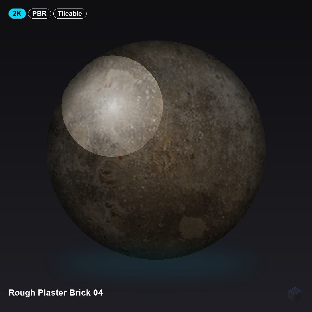 Rough Plaster Brick 04