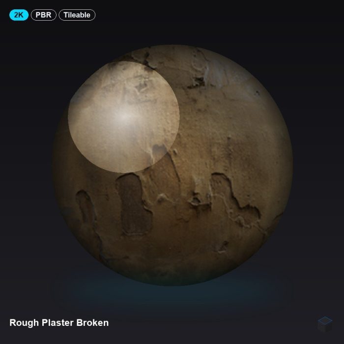 Rough Plaster Broken