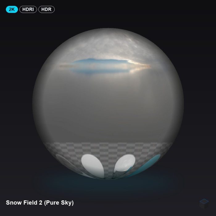 Snow Field 2 (Pure Sky)