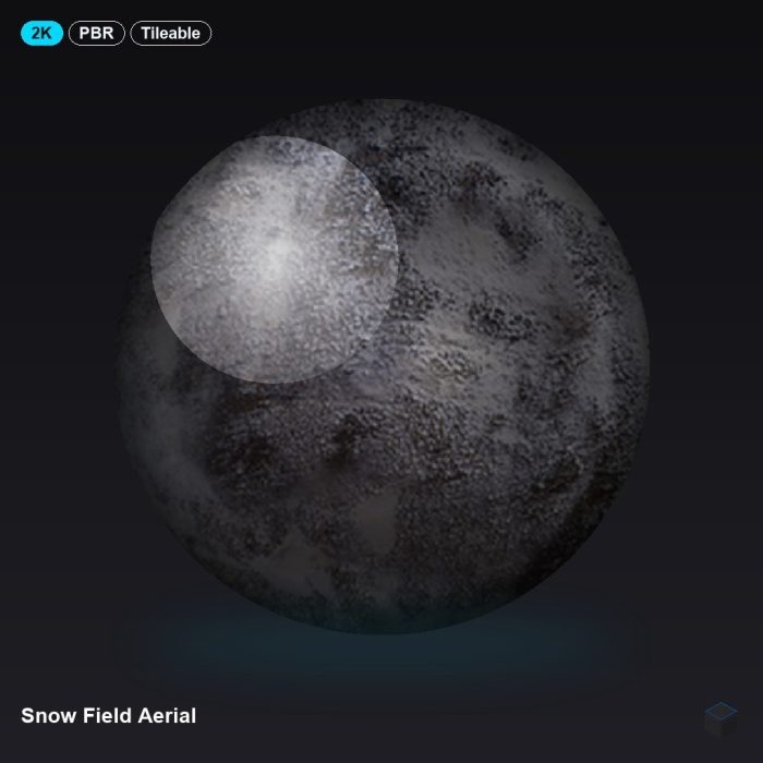 Snow Field Aerial