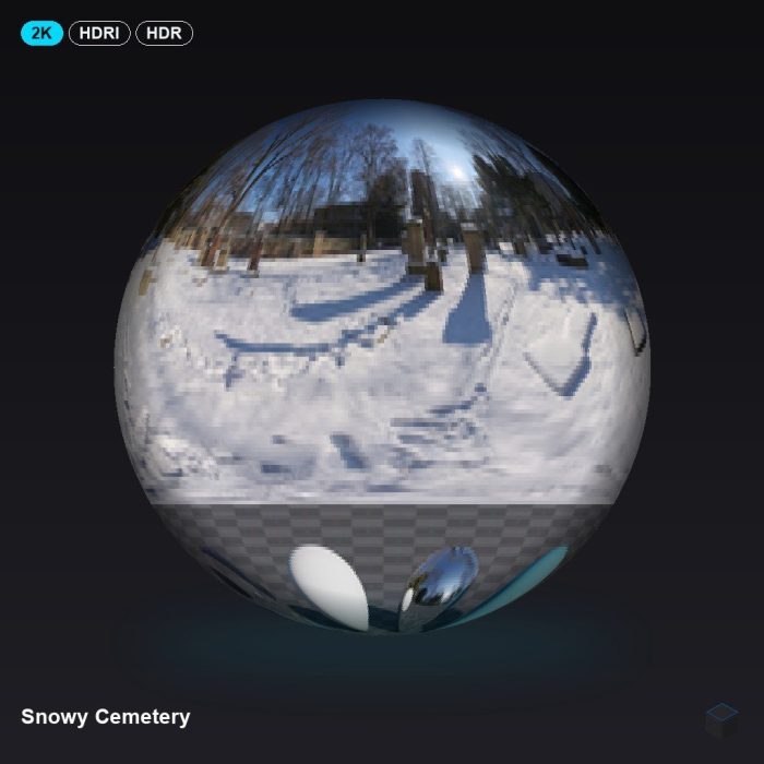 Snowy Cemetery