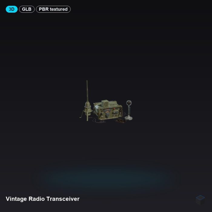 Vintage Radio Transceiver