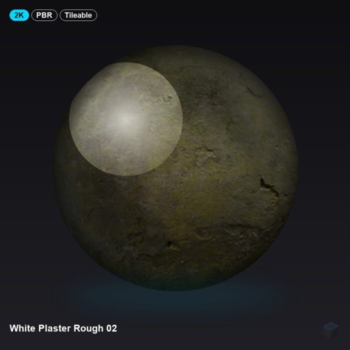 White Plaster Rough 02