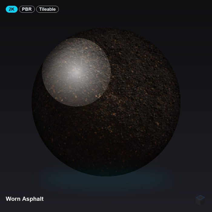 Worn Asphalt