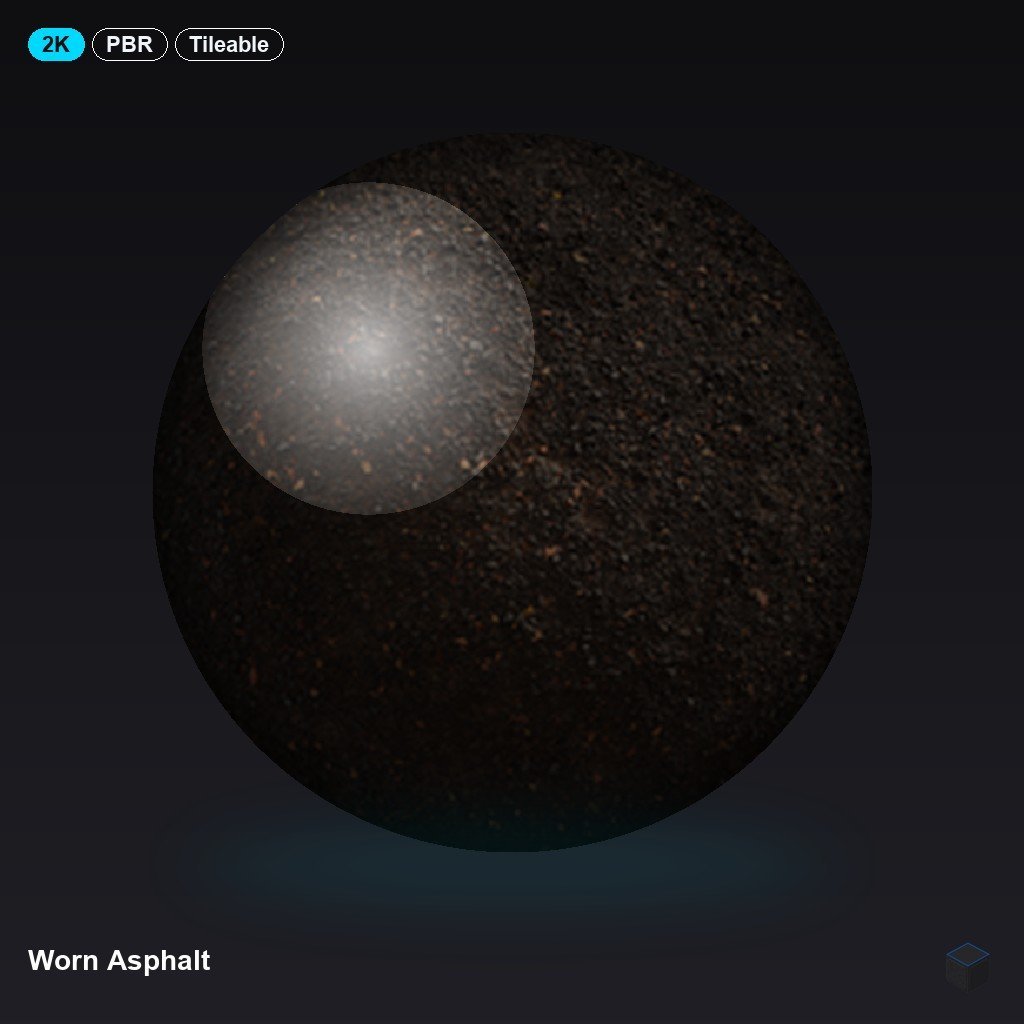 Worn Asphalt